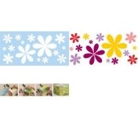 Marabu Motivschablone Flower Power, 150 x 300 mm aus Polyester, beidseitig verwendbar, spiegelbar, einfache (160800005)