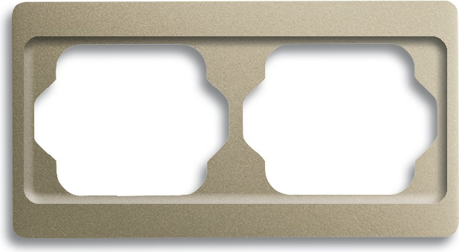 Busch Jaeger 1754-0-4116 Wandplatte/Schalterabdeckung Champagner (1754-0-4116)