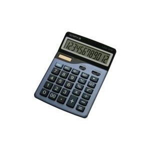 OLYMPIA LCD 5112 Taschenrechner blau 1zeilig 12Stellen-Display Wurzel Prozent GT Speicherfunktion Batterie-Solar-Betrieb (941911005)