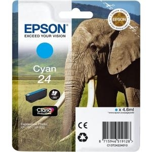 Epson 24 - 6er-Pack - Cyan - Tintenpatrone (C13T24224012)