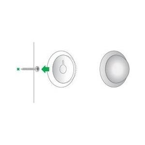 NetGear Arlo HD Security Camera Wall Mount VMA1300 - Wandhalterung - magnetisch - für Arlo WLA-Kameras - 4-er Set (VMA1300-10000S)