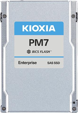 Kioxia PM7-R 2.5 3,84 TB SAS BiCS FLASH TLC (X131 PM7-R eSDD 3.8TB SAS 2.5 SED)