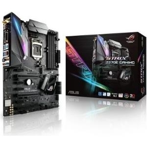 ASUS ROG STRIX Z270E GAMING - Motherboard - ATX - LGA1151 Socket - Z270 - USB 3.0, USB 3.1, USB-C - Bluetooth, Gigabit LAN, Wi-Fi - Onboard-Grafik (CPU erforderlich) - HD Audio (8-Kanal)