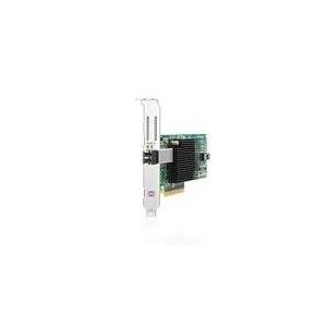 Hewlett-Packard HP 81E - Hostbus-Adapter - PCI Express 2,0 x4 / PCI Express x8 Low Profile - 8Gb Fibre Channel - für Modular Smart Array 1040, 2040, ProLiant DL360e Gen8, DL370 G6, DL385p Gen8, SL210t Gen8 (AJ762B)