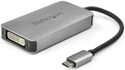 StarTech.com USB 3.1 Type-C to Dual Link DVI-I Adapter - Digital Only - 2560 x 1600 - Active USB-C to DVI Video Adapter Converter (CDP2DVIDP) - Videoadapter - Dual Link - USB-C (M) bis DVI-I (W) - USB 3.1 - 15.2 cm - aktiv - Space-grau