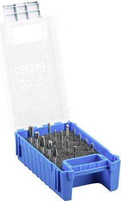 Quality Brand Kleinfrässtiftesatz Schaft-D.3mm 15tlg.HM Verz.5 Ku.-Kassette PFERD (21901501)