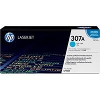 HP Toner CE741A (307A) - Cyan - Kapazität: 7.300 Seiten (CE741A)
