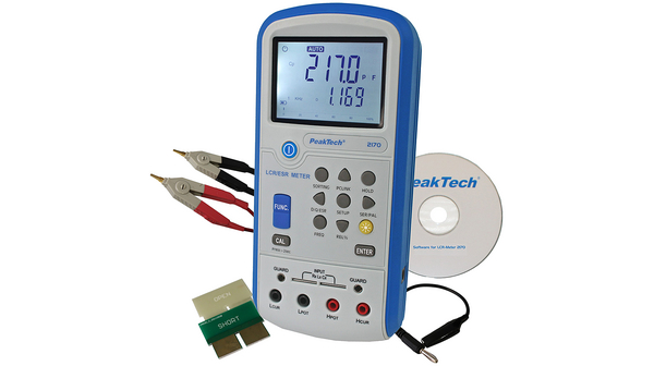 PeakTech LCR-Meter 1 mOhm 20000 H 20 mF 200 MOhm P2170 (PeakTech 2170)