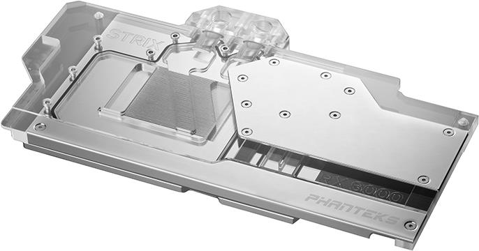 Phanteks Glacier G6000 Asus Strix 6800/6900 DRGB GPU Full Water Block - Chrome