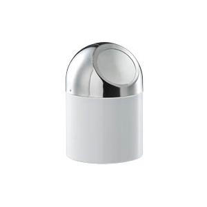 Zeller Tischmülleimer - 1,2 l - weiß (27203)