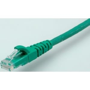 ROLINE - Patch-Kabel - RJ-45 (M) bis RJ-45 (M) - 20 m - UTP - CAT 6 - halogenfrei, geformt, ohne Haken, gestranded - grün, RAL 6029 (21.15.2039)