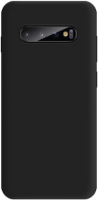 eSTUFF ES673156-BULK custodia per cellulare Cover Nero (MADRID Samsung Galaxy S10e - Silicone case Black silk - touch 4 sides c