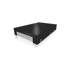 RaidSonic ICY BOX IB-2535STS - Gehäuse für Speicherlaufwerke - 6,4 cm (2.5) - 8,9 cm to 6,4 cm (3.5 auf 6,40cm (2.5)) - Schwarz (25355)