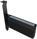 RaidSonic ICY BOX IB-PCI214M2-HSL - Schnittstellenadapter - M.2 - M.2 Card - 32 Gbit/s - PCIe 3.0 x4 - Schwarz (IB-PCI214M2-HSL)