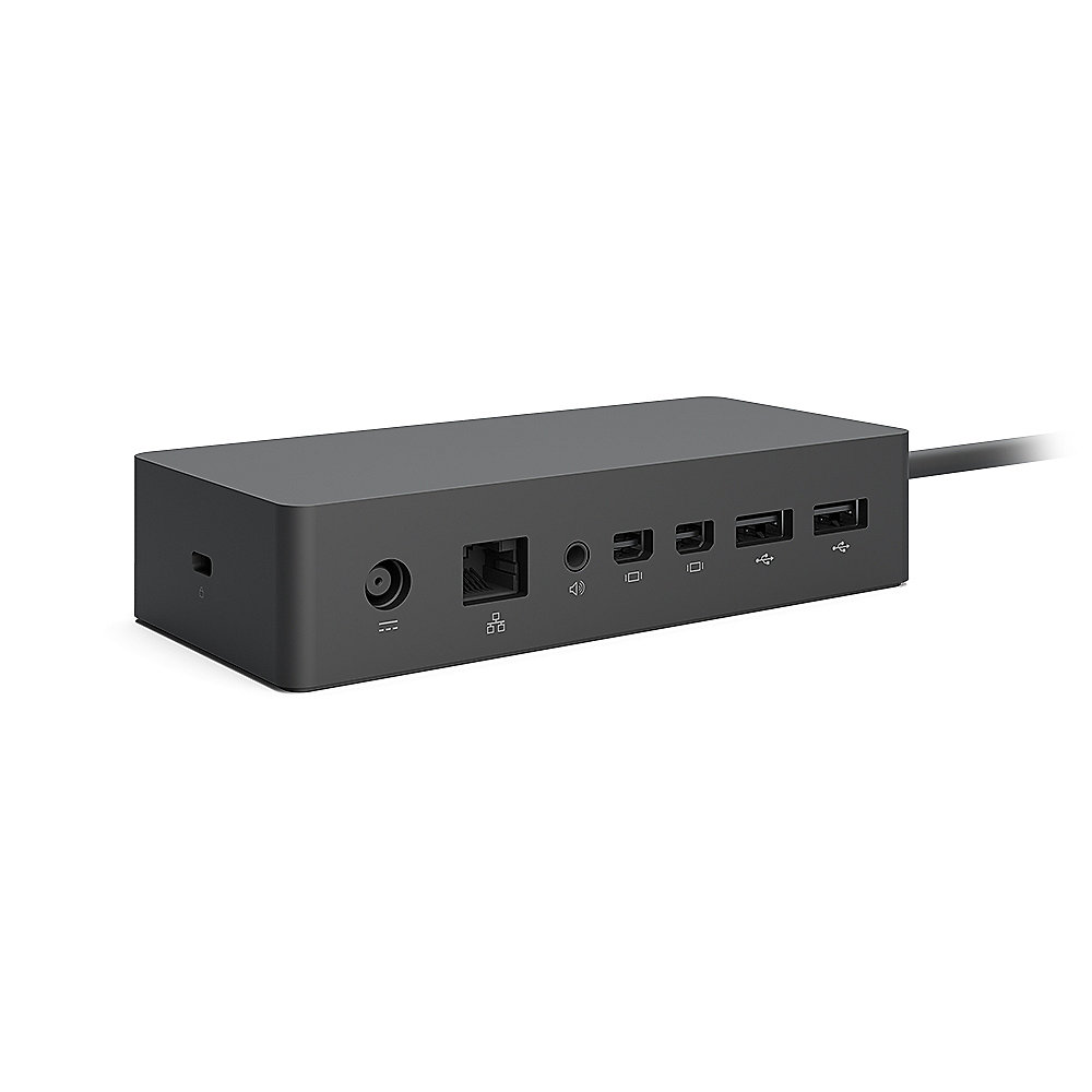 Microsoft Surface Dock - Docking Station - 2 x Mini DP - GigE - für Surface Book 2, Book with Performance Base, Laptop, Pro 3, Pro 4