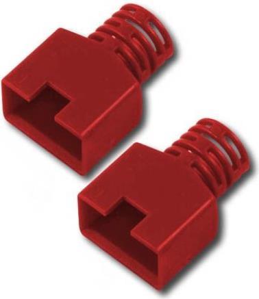 EFB-Elektronik GmbH Knickschutztülle RJ45 rot,100 Stück, Kabeleinführung max. 5.72 mm (37515.16-100)