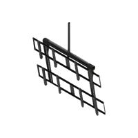 Peerless Digital Signage Video Ceiling Mount DS-VWT955-2X2 - Deckenhalterung für 4 LCD-/Plasmabildschirme - Schwarz (40-50)