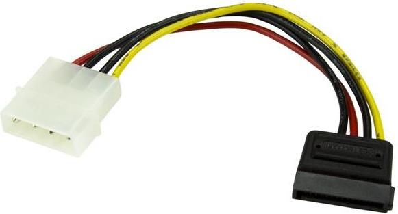 StarTech.com 4 Pin Molex auf SATA Kabel LP4 / Serial-ATA Stromadapter ...