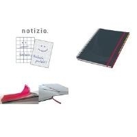 AVERY Zweckform Notizbuch Notizio, DIN A4, kariert Hardcover, 90 Blattt, Spiralbindung, 90 g/qm satiniertes (7025)