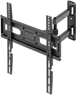 Manhattan 462419 Supporto TV a parete 139,7 cm [55] Nero (TV/MONITOR WALL MOUNT FULL- - MOTION 55IN VESA TO 400X400 35KG)