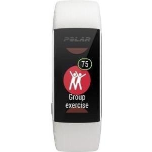 Polar A370 - Aktivitätsmesser mit Band - Silikon - elfenbeinfarben weiß - Medium/Large - Bluetooth - 37.3 g