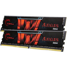 G.Skill DIMM 32 GB DDR4-3000 Kit, Arbeitsspeicher (F4-3000C16D-32GISB, Aegis) G.Skill DIMM 32 GB DDR4-3000 Kit, Arbeitsspeicher (F4-3000C16D-32GISB, Aegis)