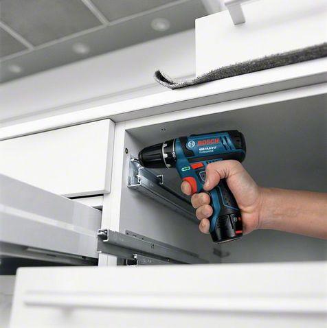 Bosch GSB 12V-15 Professional - Bohrhammer/Treiber - schnurlos - 2 Geschwindigkeiten - Bohrfutterschlüssel 10 mm - 30 N·m - ohne Batterie - 12 V