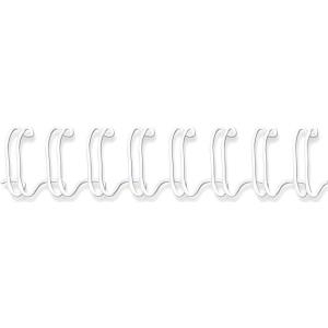 Fellowes 53258 accessori per la rilegatura (Fellowes Binding Wire Element A4 8mm 34 Loop White [Pack 100] 53258)