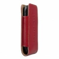 style for mobile Bugatti Twin Size S - Tasche für Mobiltelefon - Kalbsleder - luminous red (07145)