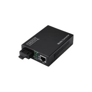 Digitus Professional DN-82121-1 - Medienkonverter - 10Base-T, 1000Base-LX, 100Base-TX, 1000Base-T - RJ-45 / SC-Einzelmodus - extern - bis zu 10 km - 1310 nm (DN-82121-1)