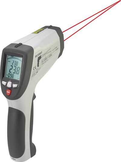 VOLTCRAFT IR 2201-50D USB Infrarot-Thermometer Optik 50:1 -50 bis 2200 °C Pyrometer (1599565)
