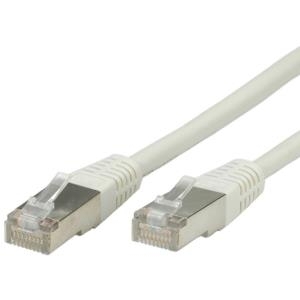 RJ45 SFTP Patchkabel umspritzt, 5,0 m grau, ECOLAN CAT.5E (K5455.5)