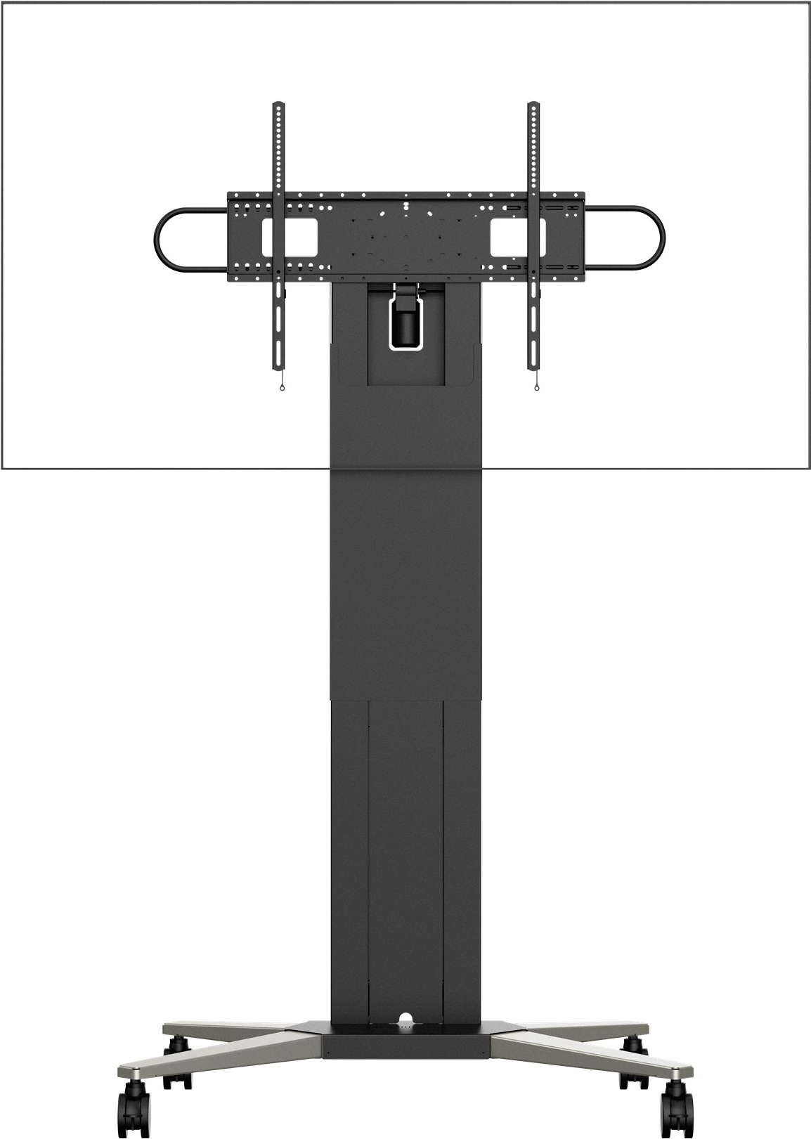 Supporto per display VFM-F50T, nero, 130 kg, 2,29 m 90