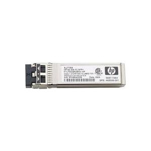 HPE - SFP (Mini-GBIC)-Transceiver-Modul - 8 GB Fibre Channel (Short Wave) - für HPE 8Gb, SN6000, StorageWorks 8/20q, 8Gb, MPX200, SN6000