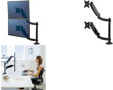 Platinum Monitor Arm - Tischhalterung für 2 Monitore (einstellbarer Arm) - Schwarz - Bildschirmgröße: bis zu 68,6 cm (bis zu 68,60cm (27) ) (8043401) Platinum Monitor Arm - Tischhalterung für 2 Monitore (einstellbarer Arm) - Schwarz - Bildschirmgröße: bis zu 68,6 cm (bis zu 68,60cm (27) ) (8043401)
