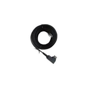 Herweck Helos - Telefonkabel - TAE-F (M) - RJ-12 (M) - 10,0m - Schwarz (014075)
