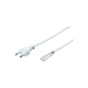 MicroConnect Power Cord Notebook - Stromkabel - 1.5 m - weiß