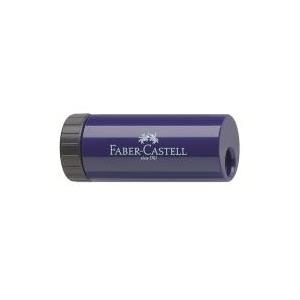 FABER-CASTELL Einfachspitzdose, rot/blau mit Drehverschluss, für alle gängigen Stiftformen im (183301)