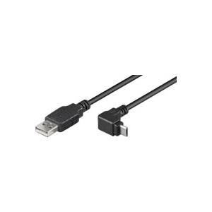 MicroConnect - USB-Kabel - USB (M) bis Micro-USB Typ B (M) gewinkelt - 1.8 m