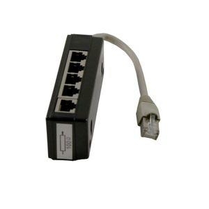 Synergy 21 S215232 - RJ45 - RJ45 - Männlich/weiblich - Schwarz - Grau (S215232)