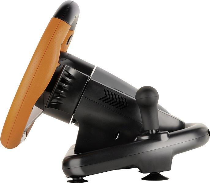 Speed-Link Lenkrad mit Pedalen DRIFT O.Z. Racing Wheel USB PlayStation® 3 Schwarz, Orange