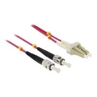 Delock Cavo in fibra ottica LC ST multimodale OM4 10 m