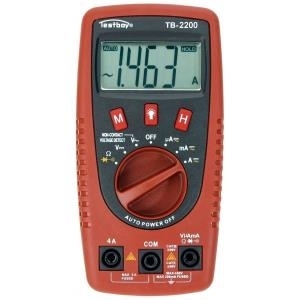 Testboy 2200 Multimeter Umfangreiches Digital-Multimeter mit Spannungssensor und LED-Lampe (2200)