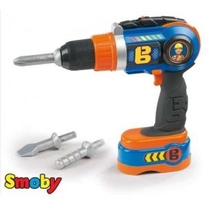 Smoby Bob Electronical Drill - Spielzeug-Bohrmaschine - Schwarz - Blau - Orange - Silber - Gelb - Kunststoff - 3 Jahr(e) - Junge - 8 Jahr(e) (7600360130)