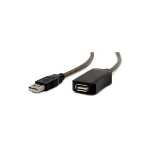 Gembird Cablexpert - USB-Verlängerungskabel - USB (M) bis USB (W) - USB 2.0 - 5 m - Schwarz (UAE-01-5M)