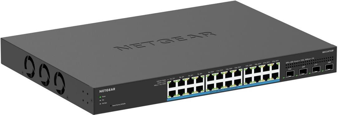 Netgear MS324TXUP - 24 x 1G/2.5G Multi-Gigabit Ultra60 PoE++ Ethernet ports with 720W Total - Ethernet - Power over Ethernet - Managed (MS324TXUP-100EUS)