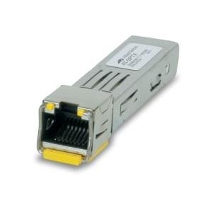 Allied Telesis AT SPTX - SFP (Mini-GBIC)-Transceiver-Modul - Gigabit Ethernet - 1000Base-T - RJ-45