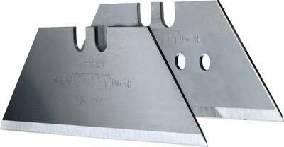 Lame per cutter STANLEY a trapezio acuto base 61-33 mm - h 19 mm spessore 0,6 mm astuccio 10 lame - M11916B