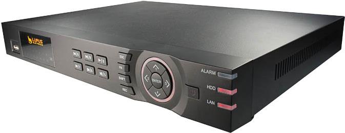 LUPUS-Electronics LUPUSTEC LE800HD - Eigenständiger digitaler Videorekorder - 4 Kanäle - netzwerkfähig (13501)