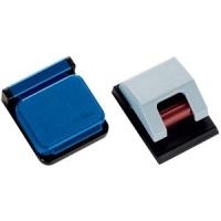 HEBEL Rollenclip S, selbstklebend, grau rückstandsfrei ablös- und wiederverwendbar, 33 x 43 mm (62410-84)